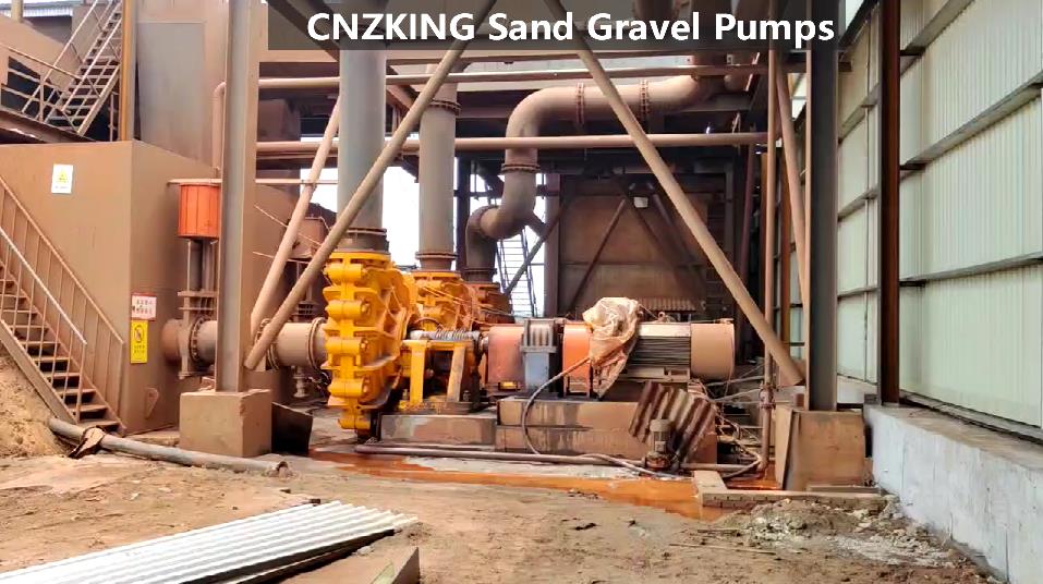 CNZKING Sand gravel Pump Project